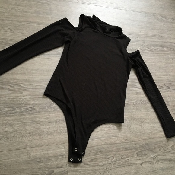 Black Semi Turtleneck bodysuit - Urban Planet - Picture 4 of 4